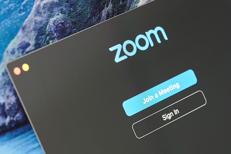 パソコンでZoomを開いている際の名前変更の方法