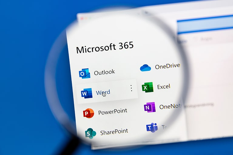 Microsoft 365で利用できる代表的な機能の一覧