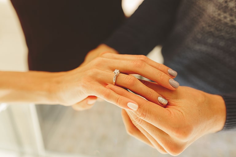 結婚指輪のオンライン相談・購入に対応している店舗の事例